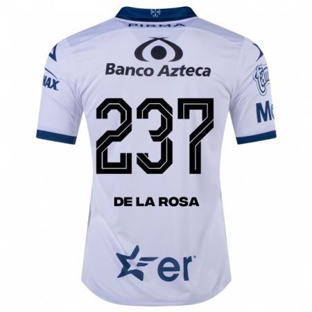 Kandiny Homme Maillot Álvaro De La Rosa #237 Blanc Tenues Domicile 2023/24 T-Shirt