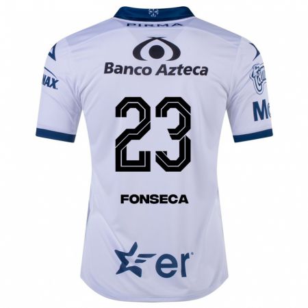 Kandiny Homme Maillot Camila Fonseca #23 Blanc Tenues Domicile 2023/24 T-Shirt