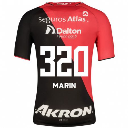 Kandiny Homme Maillot Donato Marín #320 Noir Tenues Domicile 2023/24 T-Shirt