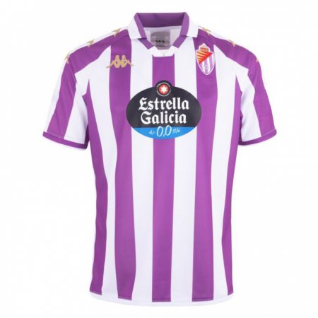 Kandiny Homme Maillot Xavi Moreno #21 Violet Tenues Domicile 2023/24 T-Shirt