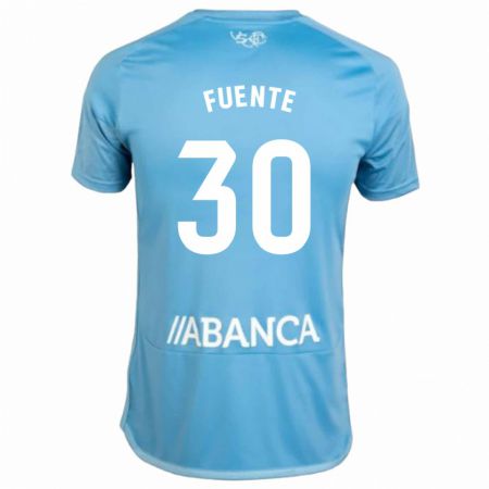 Kandiny Homme Maillot Mario Fuente #30 Bleu Tenues Domicile 2023/24 T-Shirt