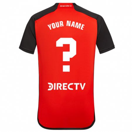 Kandiny Homme Maillot Votre Nom #0 Rouge Tenues Extérieur 2023/24 T-Shirt