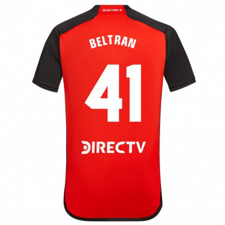 Kandiny Homme Maillot Santiago Beltrán #41 Rouge Tenues Extérieur 2023/24 T-Shirt