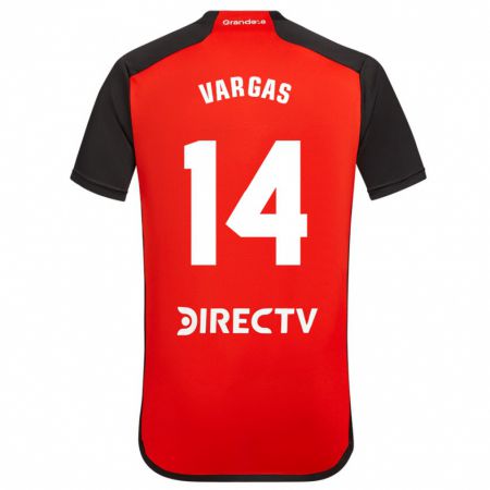 Kandiny Homme Maillot Agustina Vargas #14 Rouge Tenues Extérieur 2023/24 T-Shirt