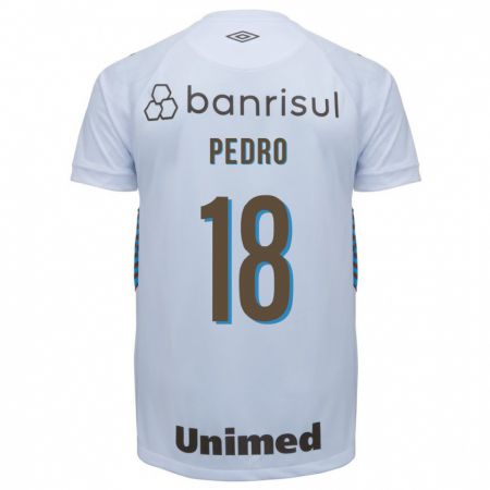 Kandiny Homme Maillot João Pedro #18 Blanc Tenues Extérieur 2023/24 T-Shirt