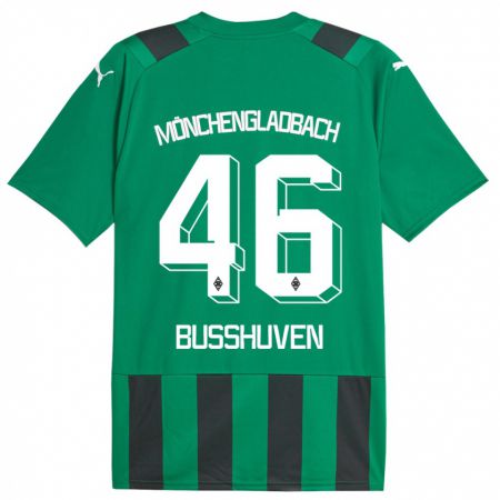 Kandiny Homme Maillot Alina Busshuven #46 Vert Noir Tenues Extérieur 2023/24 T-Shirt