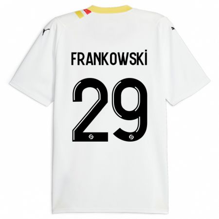 Kandiny Homme Maillot Przemyslaw Frankowski #29 Noir Tenues Extérieur 2023/24 T-Shirt