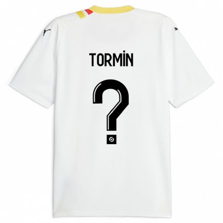 Kandiny Homme Maillot Sean Tormin #0 Noir Tenues Extérieur 2023/24 T-Shirt