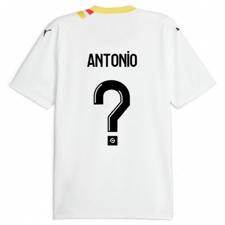 Kandiny Homme Maillot Kyllian Antonio #0 Noir Tenues Extérieur 2023/24 T-Shirt