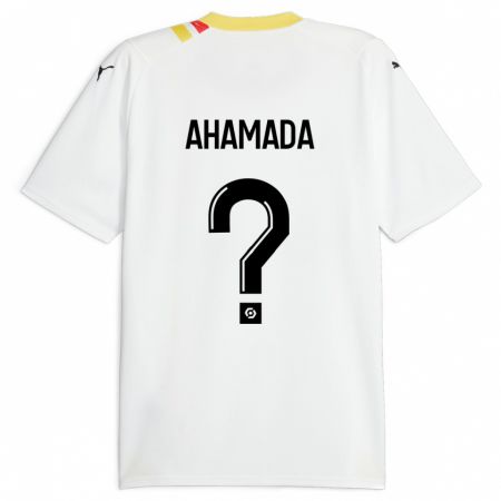 Kandiny Homme Maillot Nelson Ahamada #0 Noir Tenues Extérieur 2023/24 T-Shirt