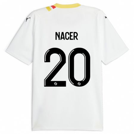 Kandiny Homme Maillot Myriem Nacer #20 Noir Tenues Extérieur 2023/24 T-Shirt