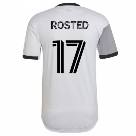 Kandiny Homme Maillot Sigurd Rosted #17 Blanc Tenues Extérieur 2023/24 T-Shirt