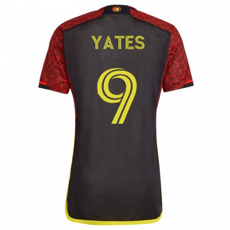 Kandiny Homme Maillot Summer Yates #9 Orange Tenues Extérieur 2023/24 T-Shirt