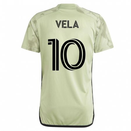 Kandiny Homme Maillot Carlos Vela #10 Vert Tenues Extérieur 2023/24 T-Shirt