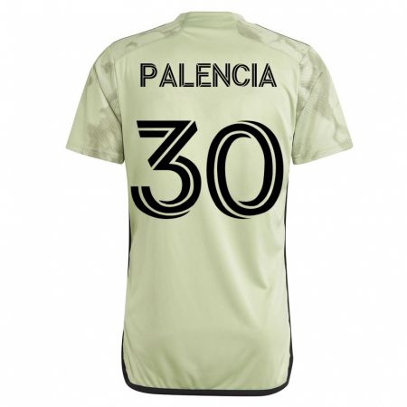 Kandiny Homme Maillot Sergi Palencia #30 Vert Tenues Extérieur 2023/24 T-Shirt