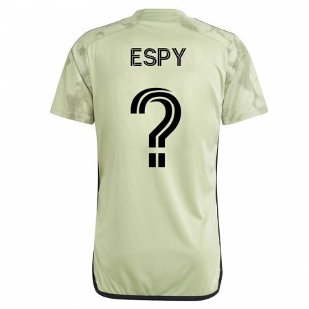 Kandiny Homme Maillot Tyson Espy #0 Vert Tenues Extérieur 2023/24 T-Shirt