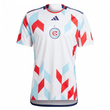 Kandiny Homme Maillot Luka Prpa #49 Blanc Bleu Tenues Extérieur 2023/24 T-Shirt