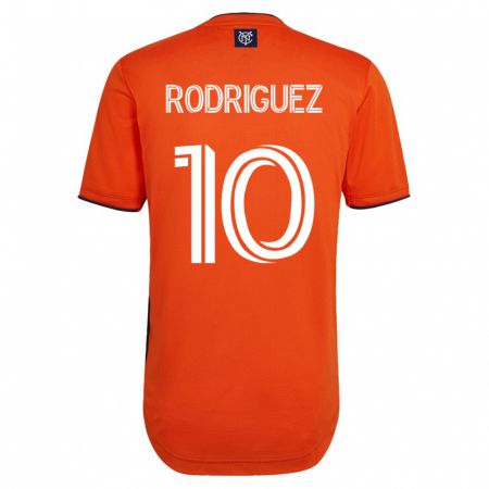 Kandiny Homme Maillot Santiago Rodríguez #10 Noir Tenues Extérieur 2023/24 T-Shirt