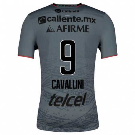 Kandiny Homme Maillot Lucas Cavallini #9 Gris Tenues Extérieur 2023/24 T-Shirt