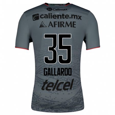 Kandiny Homme Maillot Gloriaisabel Gallardo #35 Gris Tenues Extérieur 2023/24 T-Shirt