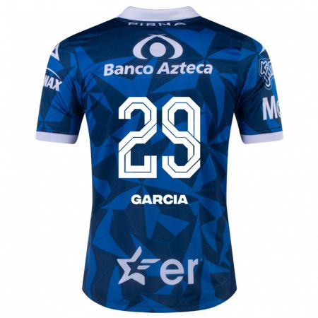 Kandiny Homme Maillot Emiliano García #29 Bleu Tenues Extérieur 2023/24 T-Shirt