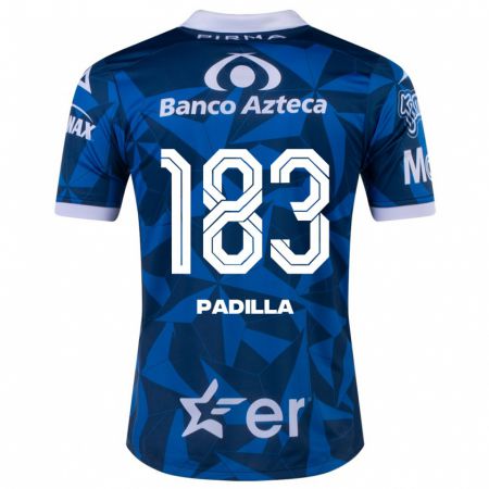 Kandiny Homme Maillot Donovan Padilla #183 Bleu Tenues Extérieur 2023/24 T-Shirt