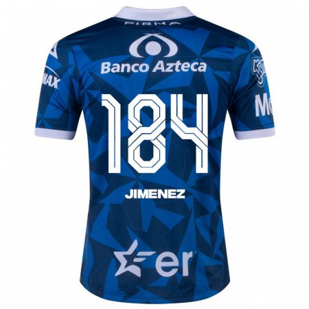 Kandiny Homme Maillot Leonardo Jiménez #184 Bleu Tenues Extérieur 2023/24 T-Shirt