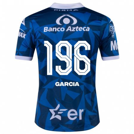 Kandiny Homme Maillot Jesús García #196 Bleu Tenues Extérieur 2023/24 T-Shirt