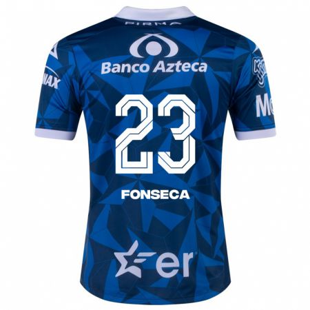 Kandiny Homme Maillot Camila Fonseca #23 Bleu Tenues Extérieur 2023/24 T-Shirt