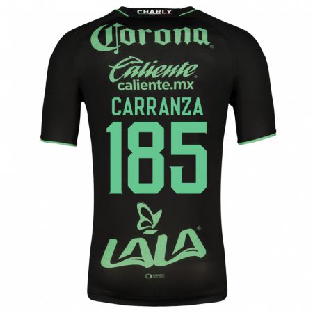Kandiny Homme Maillot Héctor Carranza #185 Noir Tenues Extérieur 2023/24 T-Shirt