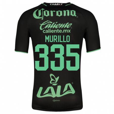 Kandiny Homme Maillot Doryan Murillo #335 Noir Tenues Extérieur 2023/24 T-Shirt