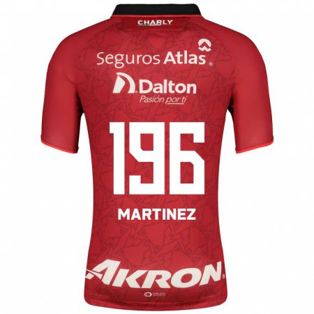 Kandiny Homme Maillot Rafael Martínez #196 Rouge Tenues Extérieur 2023/24 T-Shirt
