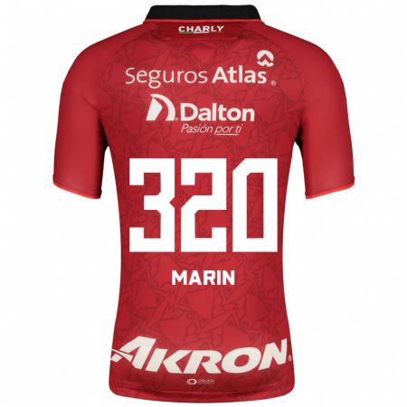 Kandiny Homme Maillot Donato Marín #320 Rouge Tenues Extérieur 2023/24 T-Shirt