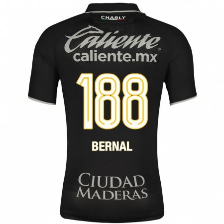 Kandiny Homme Maillot Juan Bernal #188 Noir Tenues Extérieur 2023/24 T-Shirt