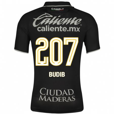 Kandiny Homme Maillot Pedro Budib #207 Noir Tenues Extérieur 2023/24 T-Shirt