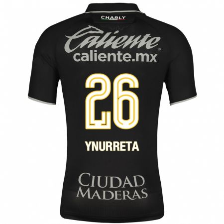 Kandiny Homme Maillot Alexandra Hernández Ynurreta #26 Noir Tenues Extérieur 2023/24 T-Shirt