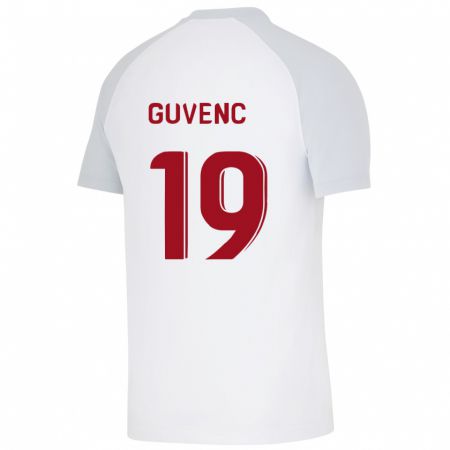 Kandiny Homme Maillot Günay Güvenç #19 Blanc Tenues Extérieur 2023/24 T-Shirt