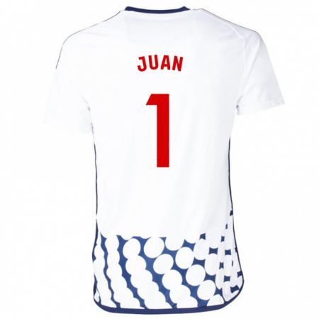 Kandiny Homme Maillot Ramón Juan #1 Blanc Tenues Extérieur 2023/24 T-Shirt