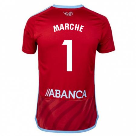 Kandiny Homme Maillot Agustín Marchesín #1 Rouge Tenues Extérieur 2023/24 T-Shirt