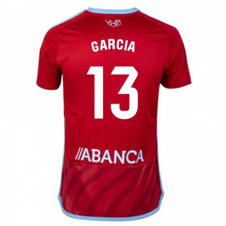 Kandiny Homme Maillot Raúl García #13 Rouge Tenues Extérieur 2023/24 T-Shirt