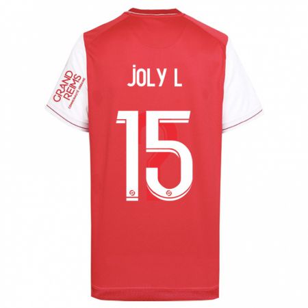 Kandiny Femme Maillot Lou Ann Joly #15 Rouge Tenues Domicile 2023/24 T-Shirt
