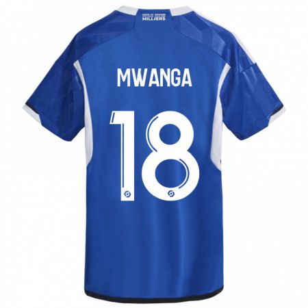 Kandiny Femme Maillot Junior Mwanga #18 Bleu Tenues Domicile 2023/24 T-Shirt