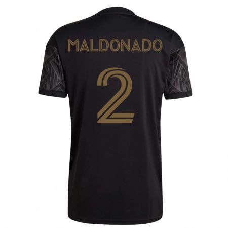 Kandiny Femme Maillot Denil Maldonado #2 Noir Tenues Domicile 2023/24 T-Shirt