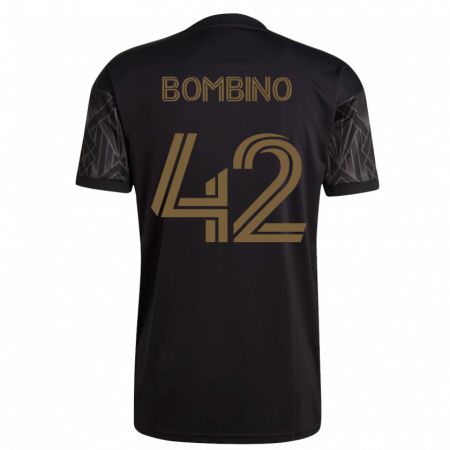 Kandiny Femme Maillot Luca Bombino #42 Noir Tenues Domicile 2023/24 T-Shirt
