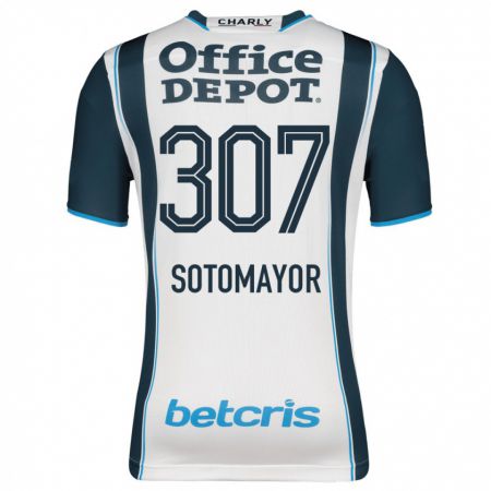Kandiny Femme Maillot Jacob Sotomayor #307 Marin Tenues Domicile 2023/24 T-Shirt