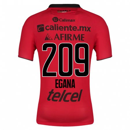 Kandiny Femme Maillot Arath Egaña #209 Rouge Tenues Domicile 2023/24 T-Shirt