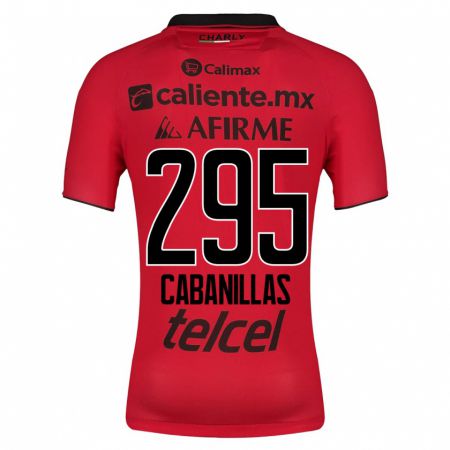 Kandiny Femme Maillot Osvaldo Cabanillas #295 Rouge Tenues Domicile 2023/24 T-Shirt