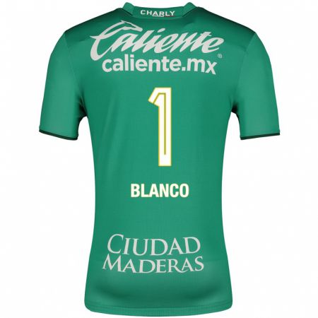 Kandiny Femme Maillot Alfonso Blanco #1 Vert Tenues Domicile 2023/24 T-Shirt