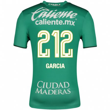 Kandiny Femme Maillot Óscar García #212 Vert Tenues Domicile 2023/24 T-Shirt