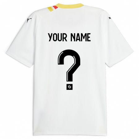 Kandiny Femme Maillot Votre Nom #0 Noir Tenues Extérieur 2023/24 T-Shirt